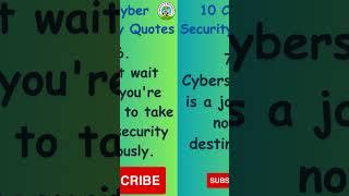 10 Cyber Security Quotes