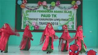 Lomba Tari Islami - Gebyar Pendidikan Agama Islam PAUD/TK Lutim