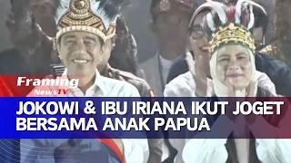 Presiden Jokowi & Ibu Iriana Hadiri Peringatan Hari Anak Nasional di Jayapura