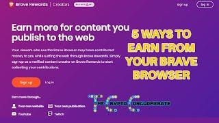 5 ways to earn with Brave browser