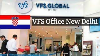 New delhi  VFS office || 30 days ma visa aaunxa ? Croatia 