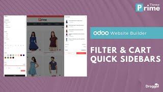 Filter & Cart Quick Sidebars Odoo eCommerce