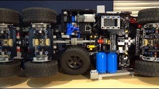 Mercedes Zetros 2733 - Hinter den Kulissen des MOC - Lego Technic + SBrick + BuWizz
