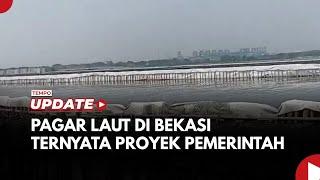 Pagar Laut di Bekasi Ternyata Proyek Pelabuhan Perikanan Dua Perusahaan