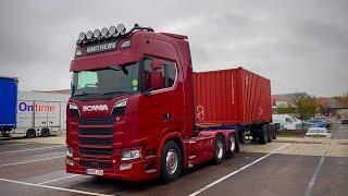 Truck Spotting UK - Cambridge Services A14 - #1  '4K'