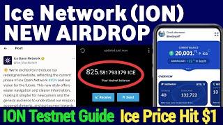 Ice Network New Mining Project Like Satoshi App & Testnet Airdrop Guide | ICE Tokan Price Prediction