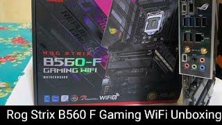 Unboxing Asus ROG STRIX B560-F-GAMING WIFI Motherboard in Bangladesh, @Techlife.Official