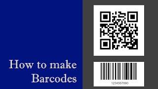 How to create multiple barcodes