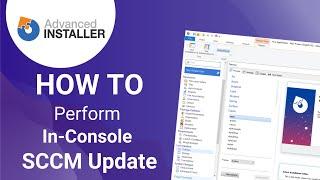 How to perform an In-Console SCCM Update?
