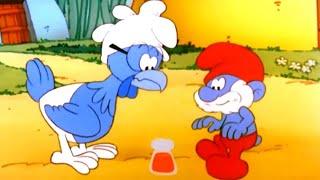 Teaching a witch how to be good | The Smurfs | Cartoons For Kids