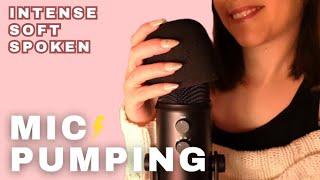 ASMR - 6 HOURS FAST and AGGRESSIVE MIC PUMPING, SWIRLING, Rubbing with ITA/ENG Soft Spoken 
