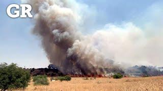 Hezbolá ataca Israel con cientos de cohetes