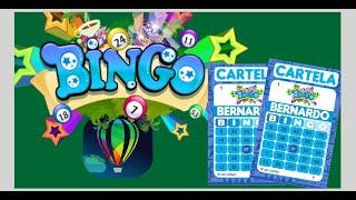 Cartelas de BINGO Corel Draw Arquivo GRÁTIS !