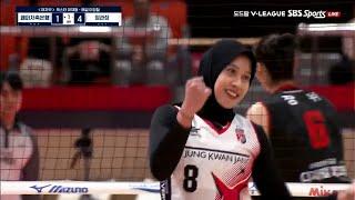 FANTASTIS 33 POIN MEGAWATI VS AI PEPPERS