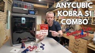 Anycubic Kobra S1 Combo, Bambu Lab killer? #3dprinting #anycubic  #geekbuying #diy