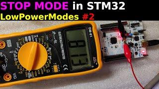 STOP MODE in STM32 || CubeIDE || Low Power Mode