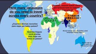 How Many Languages Are Needed To Travel Across Every Country?