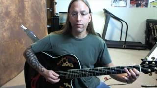 Steve Stine Guitar Lesson - She Talks to Angels by the Black Crowes (standard tuning)