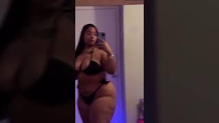 Daydaylicious - Gorgeous BBW showing off new Bikini #model #curvy #plussize #tiktok #thick