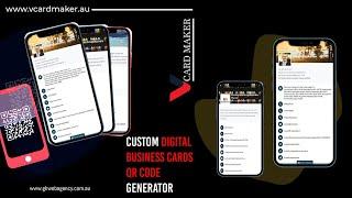 QR Code Generator | QR Digital Business Cards | vCard Maker