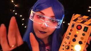 ASMR Cyberpunk Android Light Test