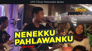 LAGU WALI YANG LAGI FYP ‼️NENEKKU PAHLAWANKU - live stage pengamen binjai