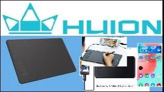 How to connect Huion Pen Tablet to Android phone (How to solve no cursor issue)