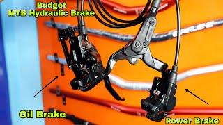 Best Budget Hydraulic Disc Brakes For MTB #mtb #shortvideo #cycle #bicyclebrakes