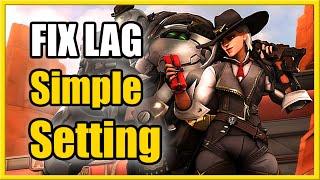 How to FIX LAG in Overwatch 2 with SIMPLE Setting (Easy Method)