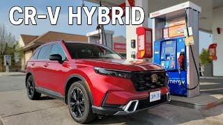 2023 Honda CR-V Hybrid - Fuel Economy MPG Review + Fill Up Costs