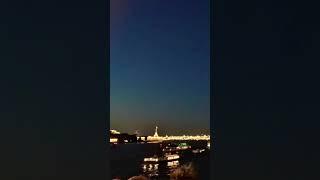 Ночной Петербург / Теплоходы на воде