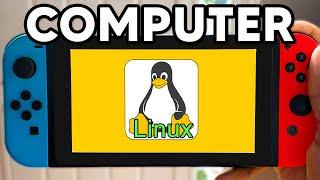 I put LINUX on my Nintendo Switch!