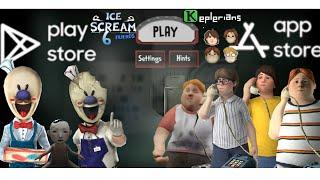 Ice Scream 6 Friends: Kitchen•Gameplay & Menu•Ice Scream 6