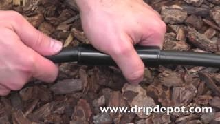 How to Use a Compression Tee Fitting in a Drip Irrigation System