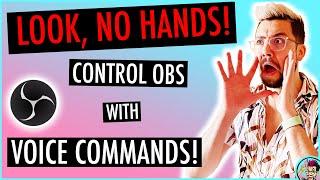 Control ANYTHING In OBS With VOICE ACTIVATED COMMANDS For FREE!