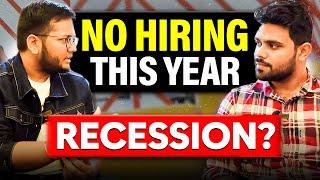 Recession and Jobs in Tech | Wipro and Infosys said No Hiring this year