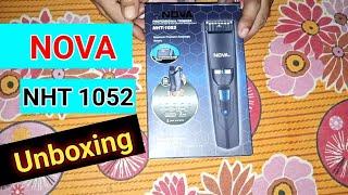 Nova NHT 1052 Trimmer Review | Best Trimmer For Men | learn with Subho