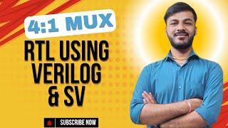 Verilog code for 4:1 MUX|4:1 Multiplexer Functionality & RTL Design in Verilog & SystemVerilog|haris