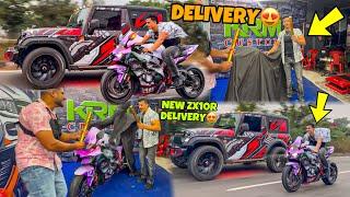 New Zx10r Delivery️ | New Look | New Wrap Taking Delivery SUPERBIKE