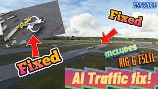 Msfs2020*Ai Traffic issues on Taxiways & Runways? Ai traffic lots of Go Arounds? Must Have Addon