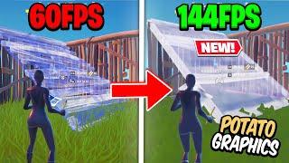 How To Get Potato Graphics in Fortnite! (FIXED GROUND)