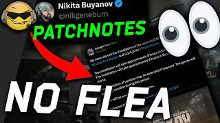 NO FLEA MARKET, Unity22, FIR Hideout & MORE // Tarkov Wipe Patchnotes