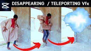 Disappearing / Teleporting Magic Vfx | HOW I DISAPPEARED FROM A SCENE | CAPCUT VIDEO TUTORIAL