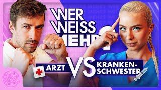 ARZT vs. KRANKENSCHWESTER: Wer weiß mehr?