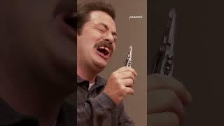 Ron making people scream, cry, throw up etc | Parks and Recreation #shorts