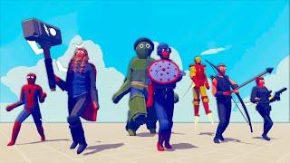 THESE AVENGERS ARE TOO POWERFUL in Totally Accurate Battle Simulator