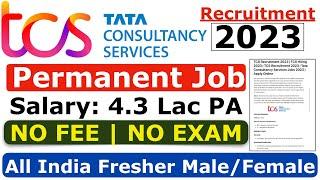 TCS Recruitment 2023| TCS hiring Freshers | Latest Hiring | TCS JOBS | OFF Campus Placements | jobs