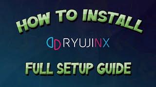 How To Install And Setup Ryujinx Nintendo Switch Emulator Full Guide!