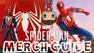 The Ultimate Spider-Man PS4 Merchandise Guide!!! PS4 Pro, Hot Toys, Funko Pops, Pins, & More!!!