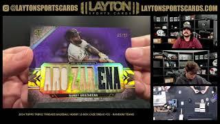 INSANE JETER!! 2024 Topps Triple Threads Baseball Hobby 10 Box Case Break #21